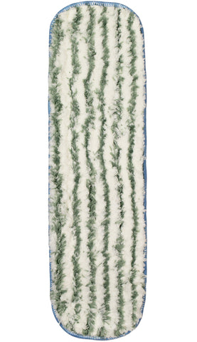 CleanAide® 24-inch Coral Weave Microfiber Wet & Dry Mop Pad with Poly Strip