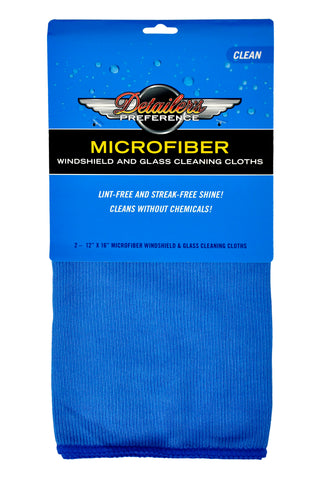 Detailer's Preference® 16 x 12 in. Windshield and Glass Cleaning Towels – 2-pack