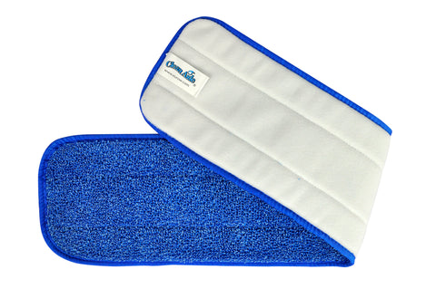 CleanAide® 24-inch All-Purpose Twist Yarn Microfiber Mop Pads – 6-pack