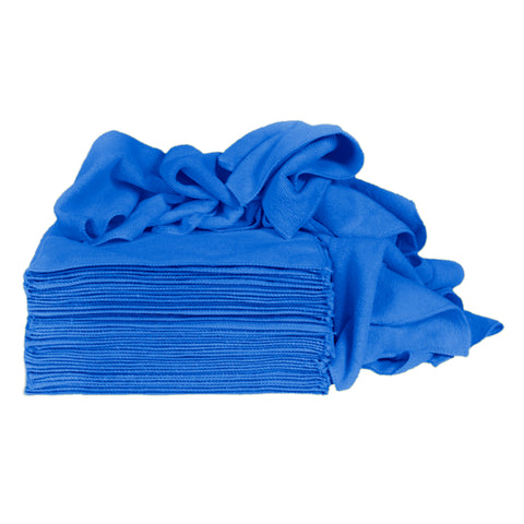 CleanAide® 12 x 12 in. 300 GSM Microfiber Cleaning Towels – 50-pack