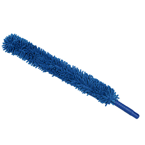 CleanAide® Blue Handheld Microfiber Flex Duster – 20 Inches