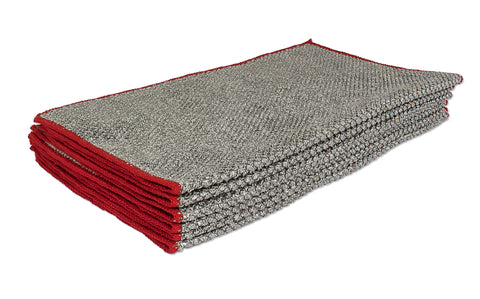 Detailer's Preference® Big Pearl 14 x 17 in. 430 GSM Gray Microfiber Towels – 6-pack