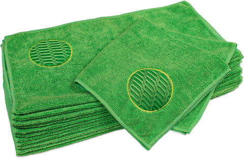 CleanAide® 16 x 16 in. 260 GSM Spot Cleaning Microfiber Towel – 12-pack