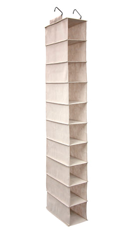 Nouvelle Legende® 10-Shelf Hanging Closet Organizer