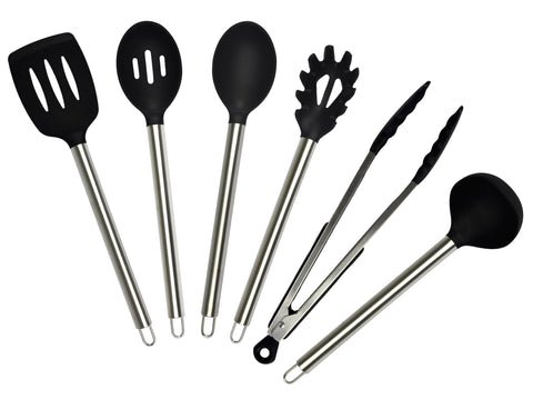 Nouvelle Legende® Silicone Cooking Utensil Set – 6 Pieces