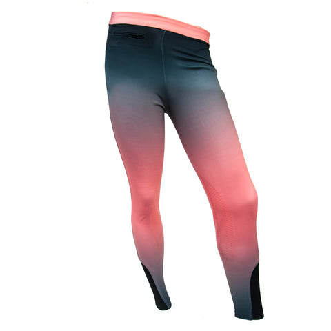 Ridetex Riding Tights with Silicone Knee Patches and Non Slip Waistband