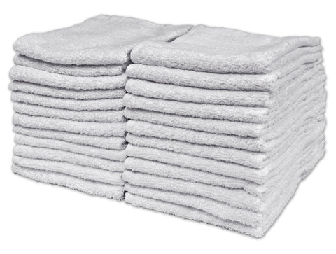 Texrise® Laguna Series 13 x 13 in. Cotton Luxury Wash Cloths – 24-pack