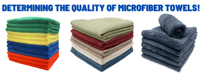 How to determine the quality of microfiber towels?