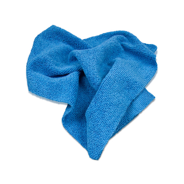 Eurow 12 x 12 in. 200 GSM Microfiber Wipe and Clean Cloths with Dispenser Box – 50-pack