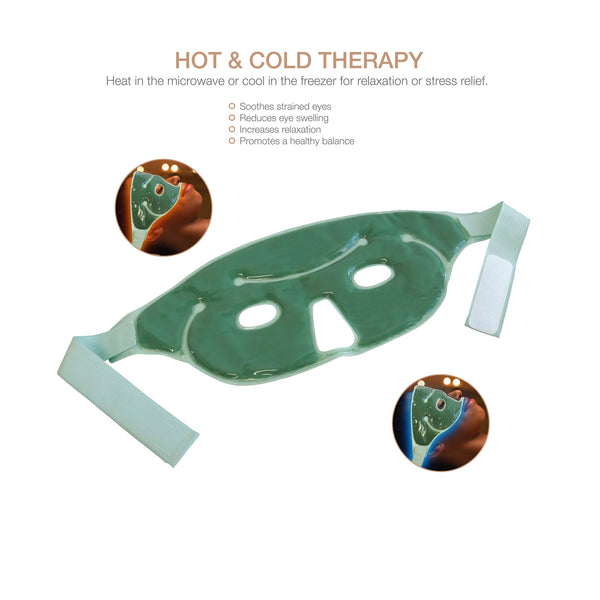 Eurow Luxe Hot & Cold Thermal Clay Half Coverage Face Mask with One Adjustable Strap