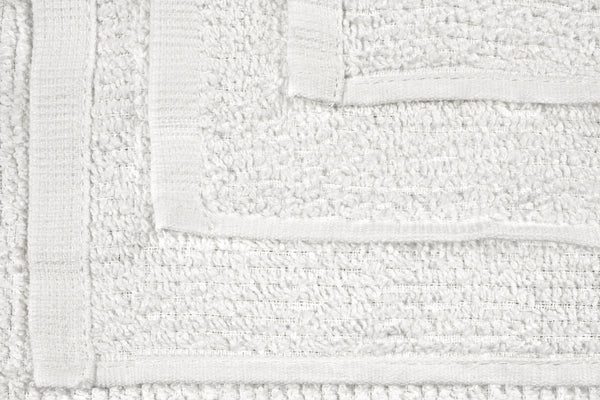 Nouvelle Legende® Commercial-Grade 100% Cotton Ribbed Towels – 25-pack