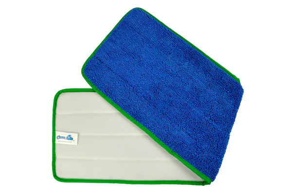 CleanAide® 24-inch All-Purpose Mega Microfiber Mop Pads – 6-pack
