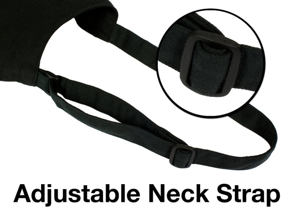 Chef's Guild Commercial Grade Kitchen Apron, Black, 2 Pack