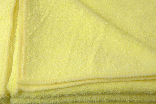 Detailer's Preference® 16 x 16 in. 325 GSM Microfiber DeLuxe Cleaning Towels – 24-pack