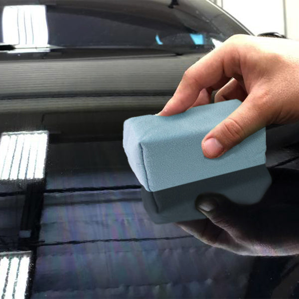 Suede Microfiber w/Barrier, Ceramic Coating Applicators, 3” x 1.5” x 1.5”, Blue, 10-pack