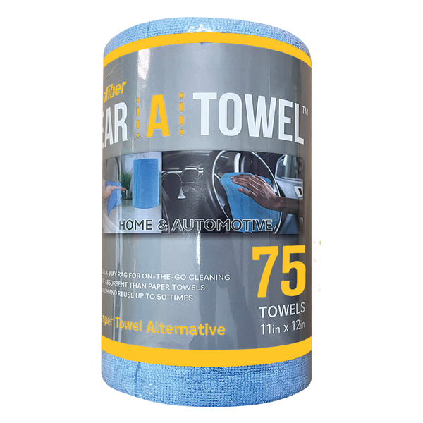 TEAR-A-TOWEL™ Reusable Microfiber Towels by Eurow