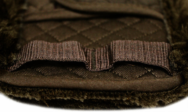 ECP Faux Shearling Contoured Girth Cover