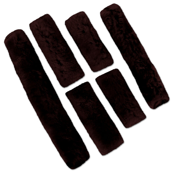 ECP Merino Sheepskin Fleece Halter Set – 6-piece Set