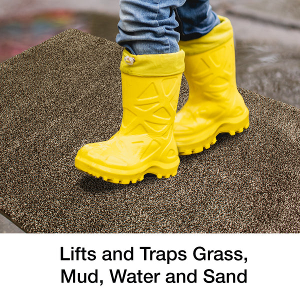 Eurow Trek N' Clean Microfiber Traction Floor Mat, 36 by 23.5 Inches