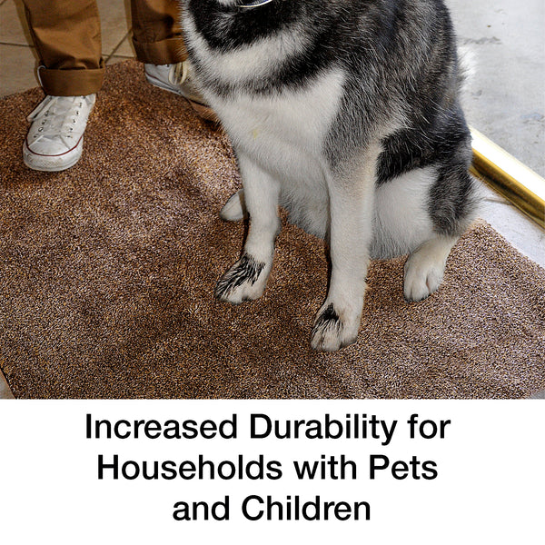 Eurow Trek N' Clean Microfiber Traction Floor Mat, 36 by 23.5 Inches