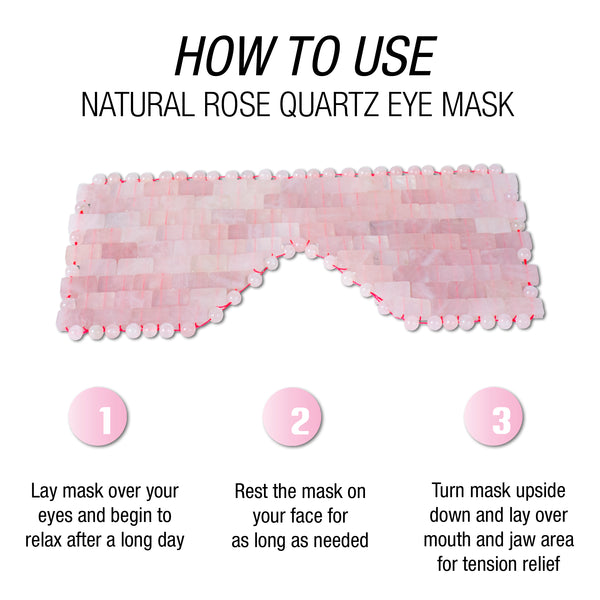 Eurow Luxe Eye Mask for Daily Relaxation, Wellness, & Comfort from Warmth or Coolness