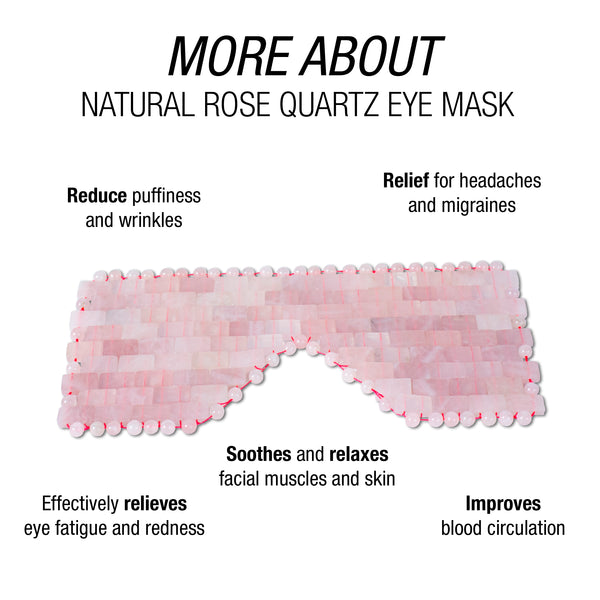 Eurow Luxe Eye Mask for Daily Relaxation, Wellness, & Comfort from Warmth or Coolness