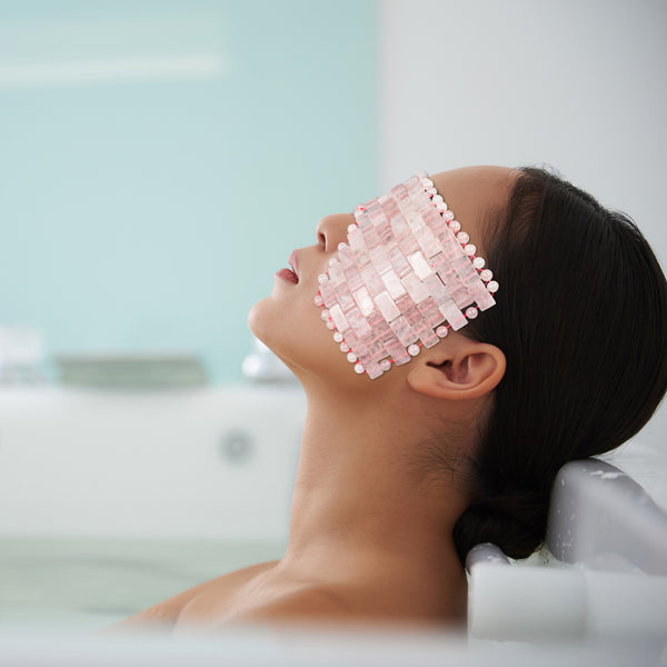 Eurow Luxe Eye Mask for Daily Relaxation, Wellness, & Comfort from Warmth or Coolness