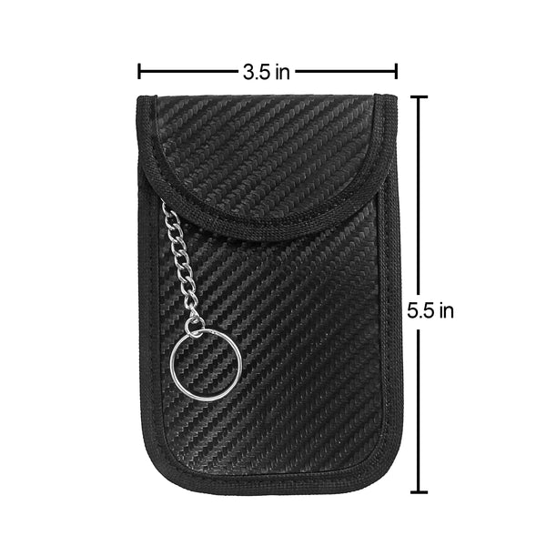 Eurow RFID-Blocking Security Pouch & Anti-Theft Protector Shield for Key Fobs
