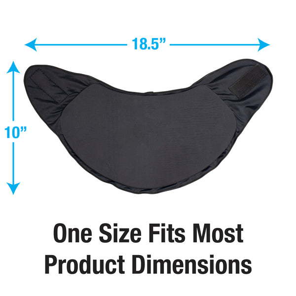 Eurow Luxe Multipurpose Hot & Cold Therapy Gel Neck Wrap, Adjustable One-Size