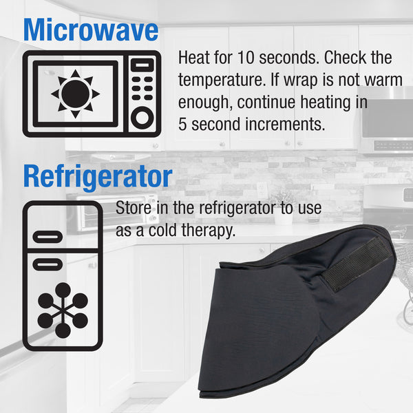 Eurow Luxe Multipurpose Hot & Cold Therapy Gel Neck Wrap, Adjustable One-Size