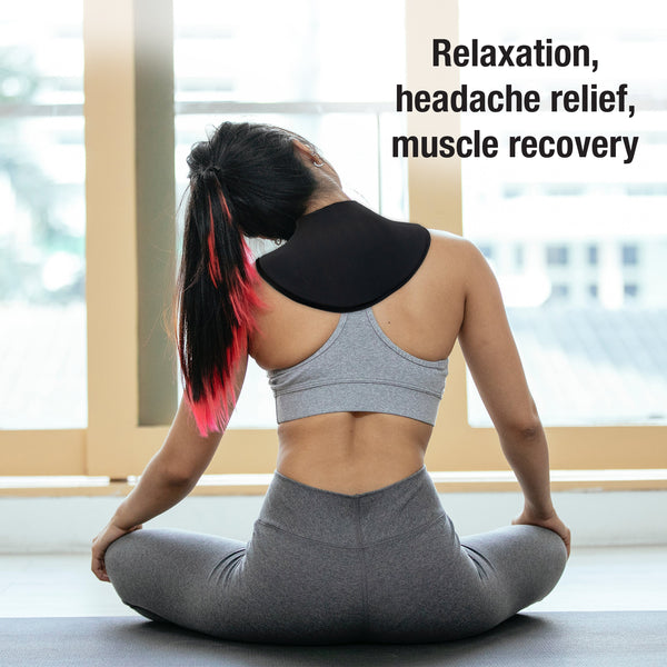 Eurow Luxe Multipurpose Hot & Cold Therapy Gel Neck Wrap, Adjustable One-Size