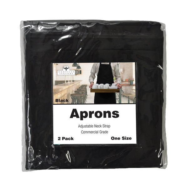 Nouvelle Legende® Professional Restaurant Aprons – 2-pack
