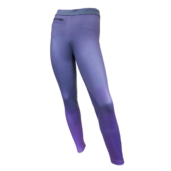 Ridetex Performance Tights with Silicone Knee Patches and Non Slip Waistband