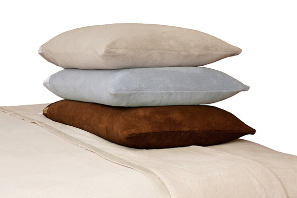 Nouvelle Legende® Microfiber Luxury Coral Fleece Sheet Set