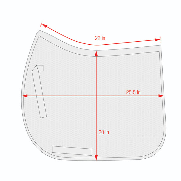 ECP 3D Air Ride® All Purpose Saddle Pad