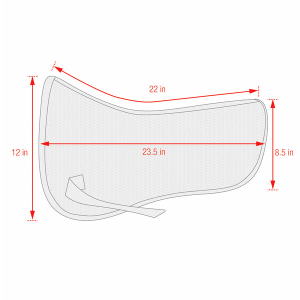 ECP 3D Air Ride® Half Pad