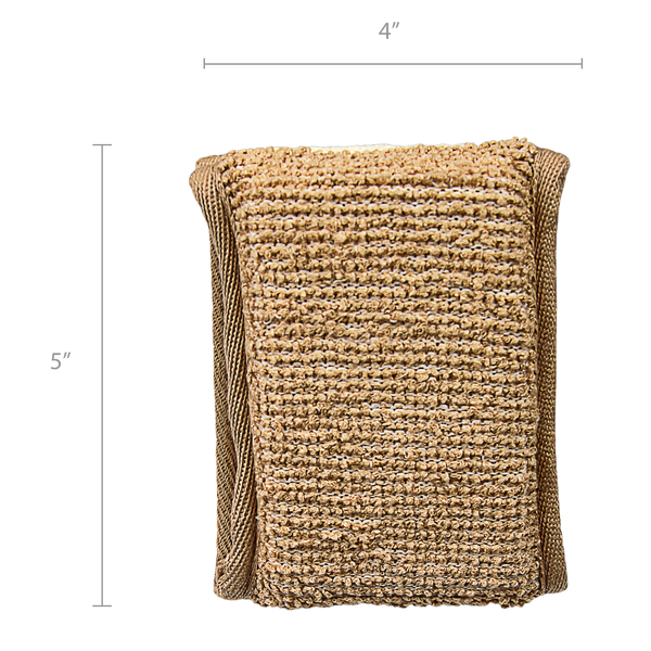 Eurow Bamboo Bath Sponge 3 Pack