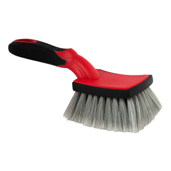 Barrett-Jackson® Square Fender Brush with Soft Grip Handle