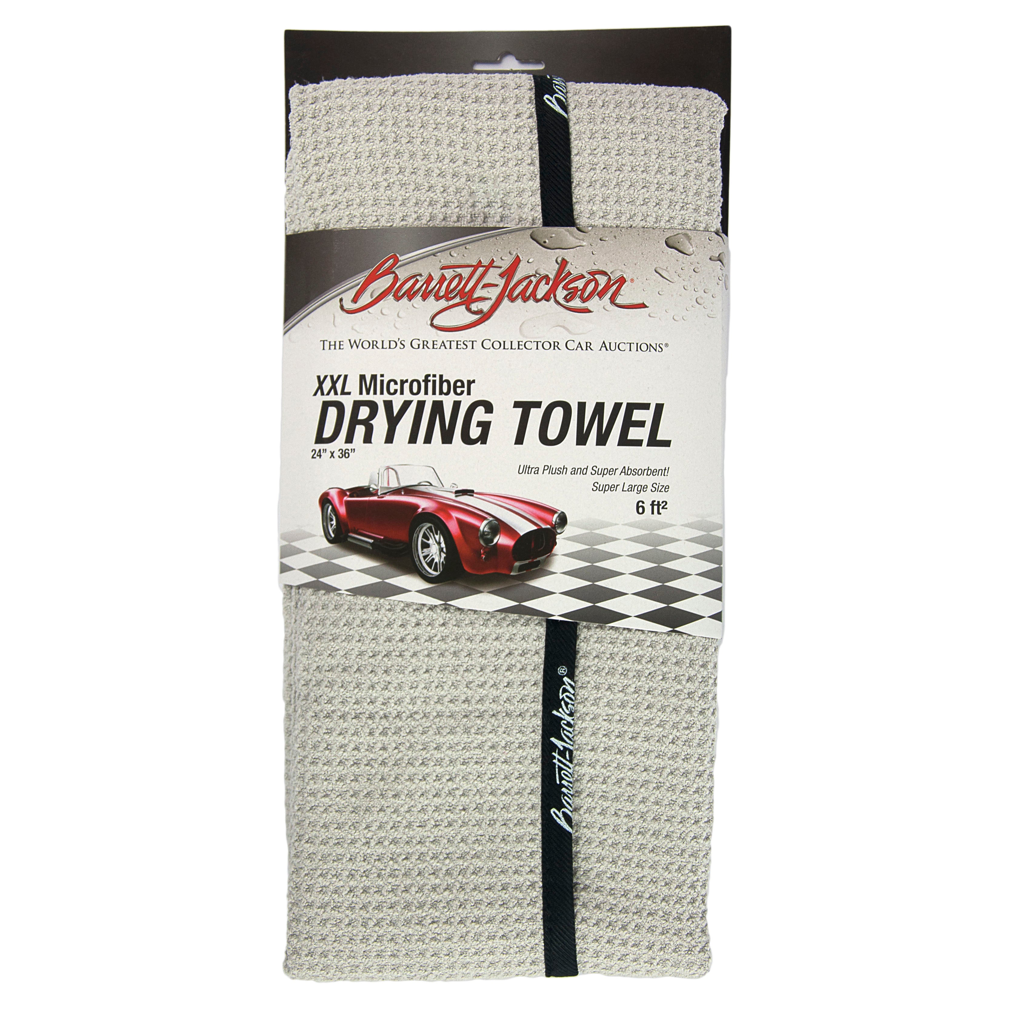 Barrett Jackson 24 x 36 in. 420 GSM Waffle Weave Microfiber Towel Eurow