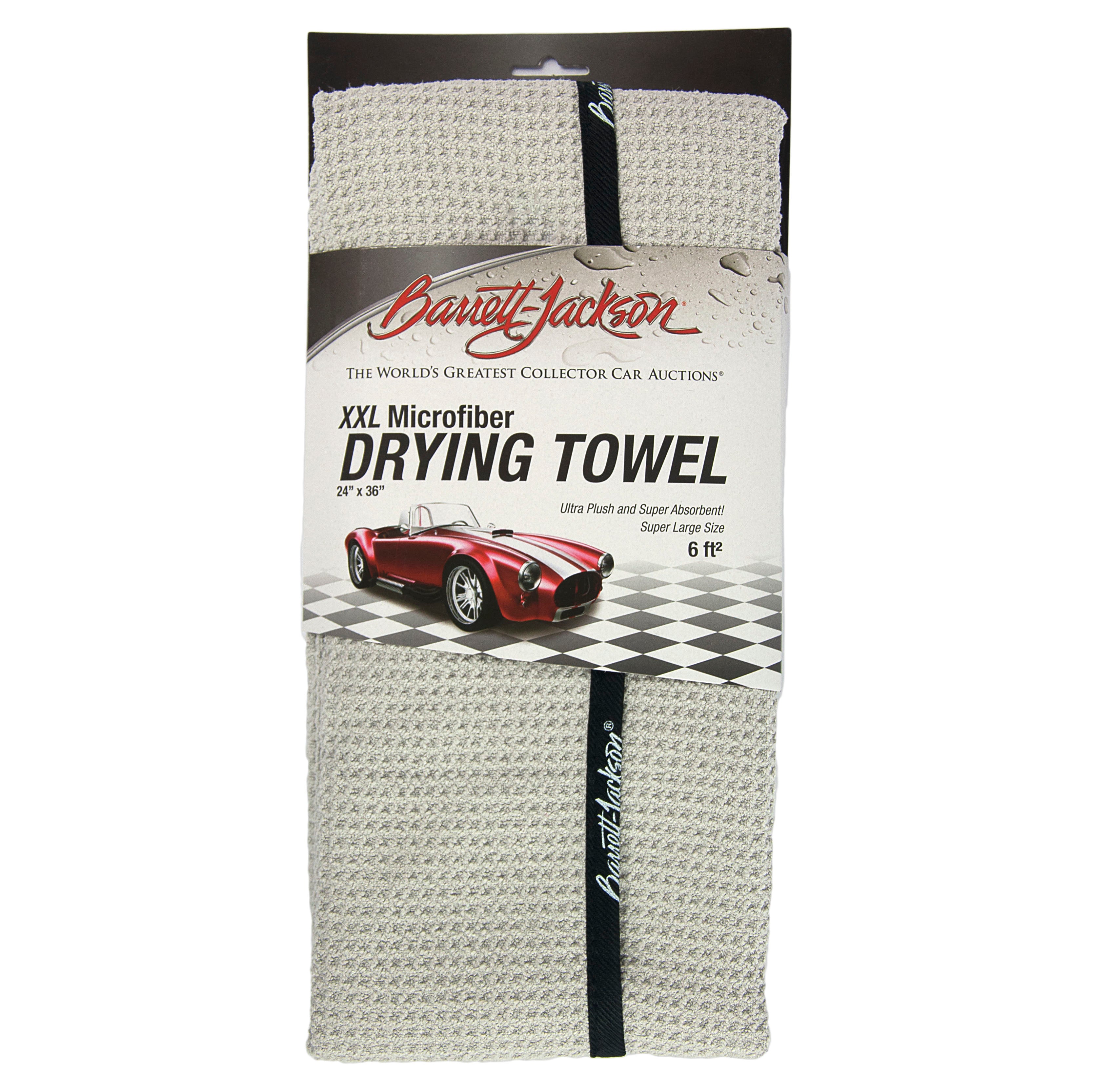 Barrett-Jackson® 24 x 36 in. 420 GSM Waffle Weave Microfiber Towel