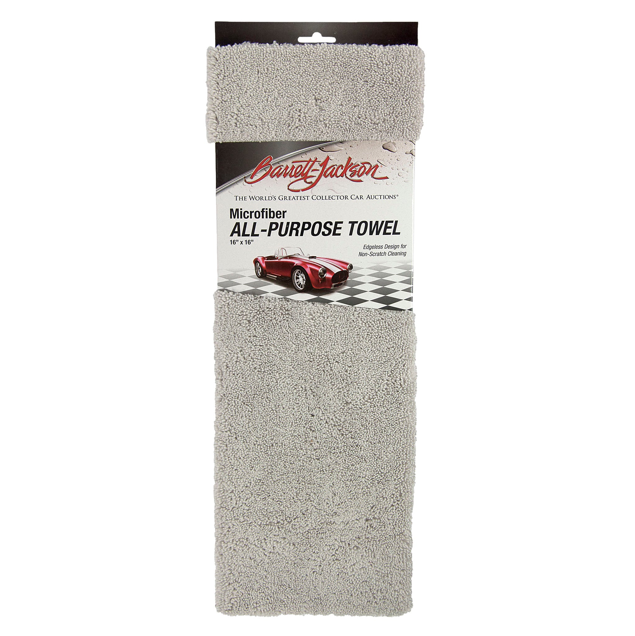 Barrett-Jackson® 16 x 16 350 GSM Dual Pile Microfiber Towel