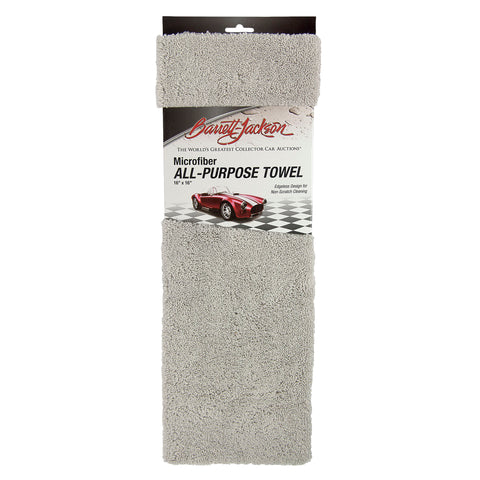 Barrett-Jackson® 16 x 16 in. 350 GSM Dual Pile Microfiber Towel