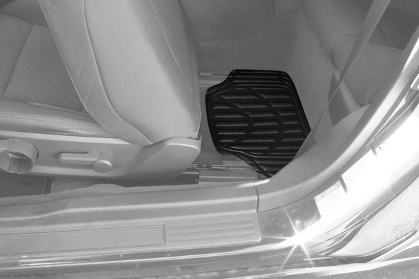 Eurow Universal Cut-to-Fit Car Floor Mats – 4-piece Set