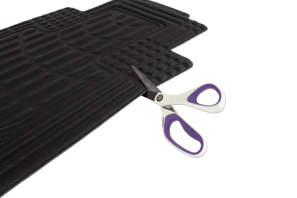 Eurow Universal Cut-to-Fit Car Floor Mats – 4-piece Set