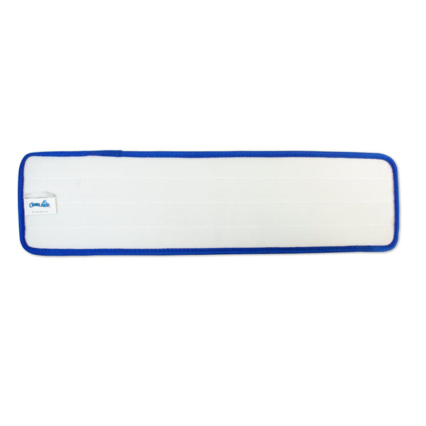 CleanAide Twist Yarn Microfiber Flat Mop with Scrub Strips