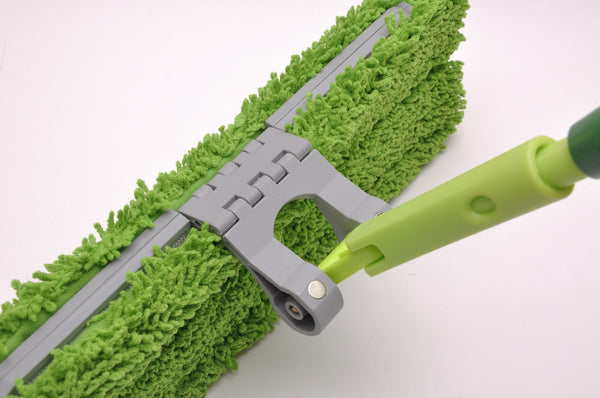 CleanAide® Flat Mop System – Flip’N Clean Mop & 2 Pads