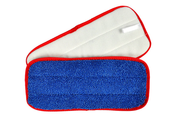 CleanAide® 10-inch All-Purpose Twist Yarn Microfiber Mop Pads – 6-pack