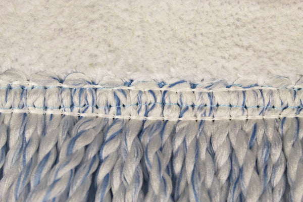CleanAide® 18-inch Coral Weave Microfiber Mop Pad with Rope Border