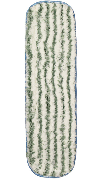 CleanAide® 24-inch Coral Weave Microfiber Wet & Dry Mop Pad with Poly Strip