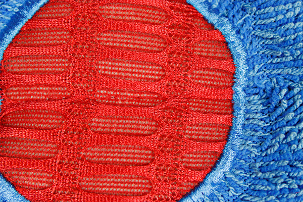 CleanAide® 24-inch Spot Cleaning Twist Yarn Microfiber Mop Pad with Scrubber – 6 Pack